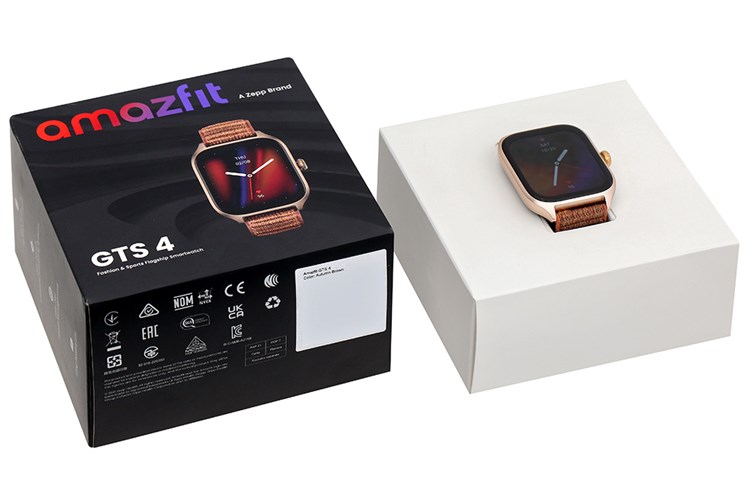 Đồng hồ thông minh Amazfit GTS 4 42.7mm Màu Nâu