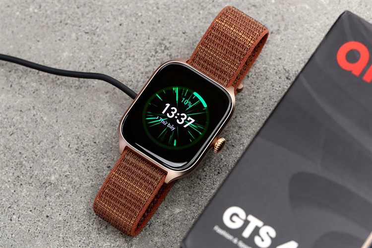 Đồng hồ thông minh Amazfit GTS 4 42.7mm Màu Nâu