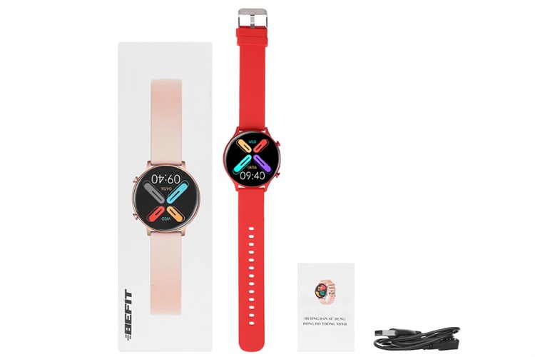 Đồng hồ thông minh BeFit Sporty 2 44.5mm Màu Đỏ