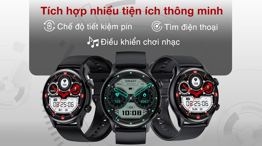 Đồng hồ thông minh BeFit Sporty 2 Pro 44.8mm