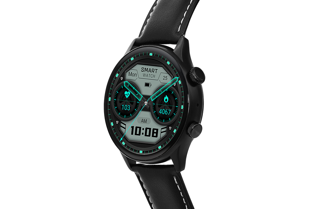 Đồng hồ thông minh BeFit Sporty 2 Pro 44.8mm Màu Đen