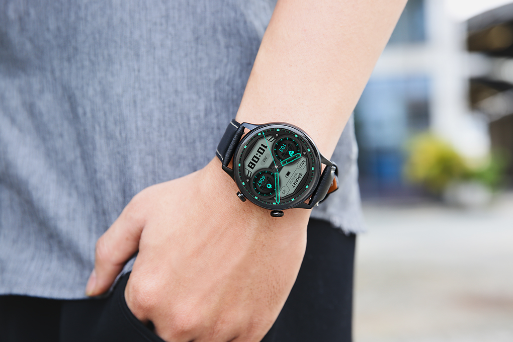 Đồng hồ thông minh BeFit Sporty 2 Pro 44.8mm Màu Đen