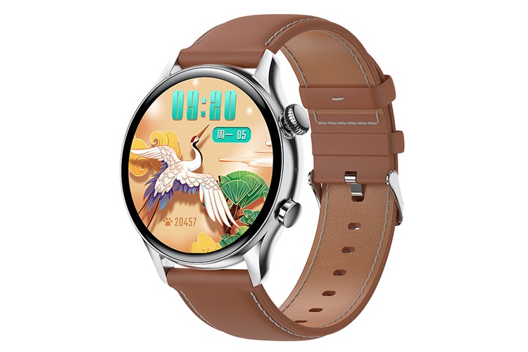 Đồng hồ thông minh BeFit Sporty 2 Pro 44.8mm Màu Nâu