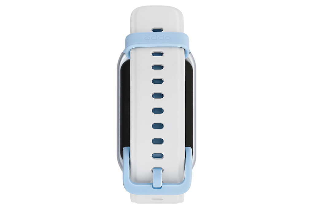 Vòng đeo tay thông minh Oppo Band 2 dây silicone Trắng - Xanh Màu Trắng - Xanh