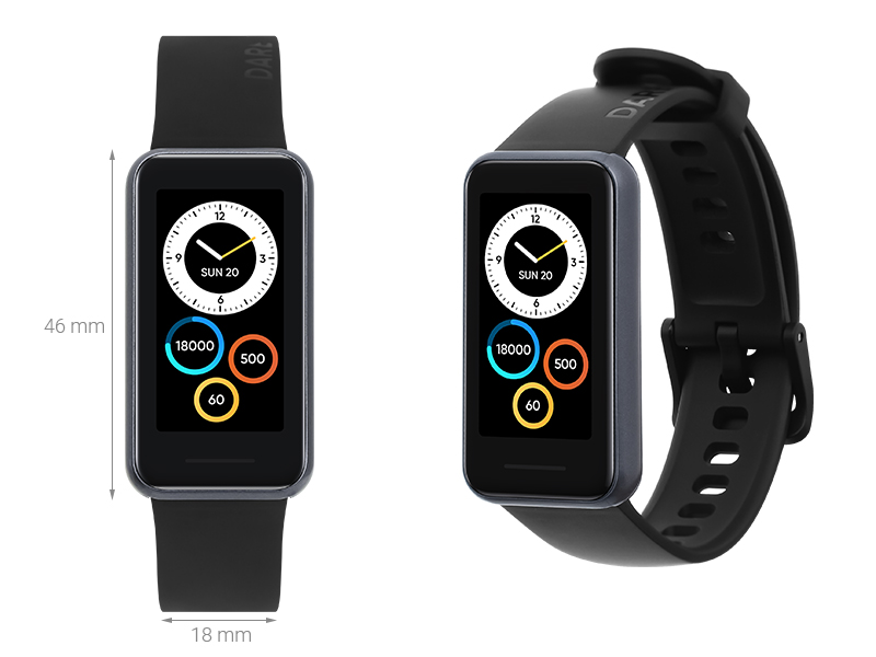 Vòng đeo tay thông minh realme Band 2 Đen