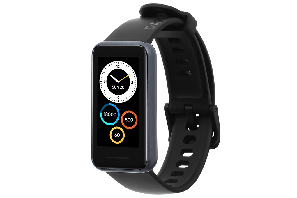 Vòng đeo tay thông minh realme Band 2 Đen Màu Đen