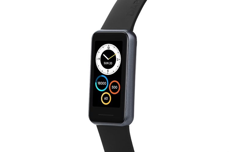 Vòng đeo tay thông minh realme Band 2 Đen Màu Đen