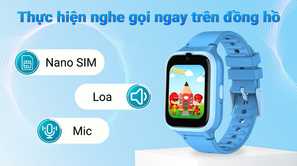 Đồng hồ định vị trẻ em Masstel Smart Hero 20