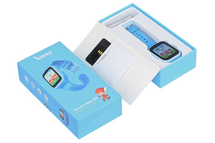 Đồng hồ định vị trẻ em Masstel Smart Hero 20 Màu Xanh Dương