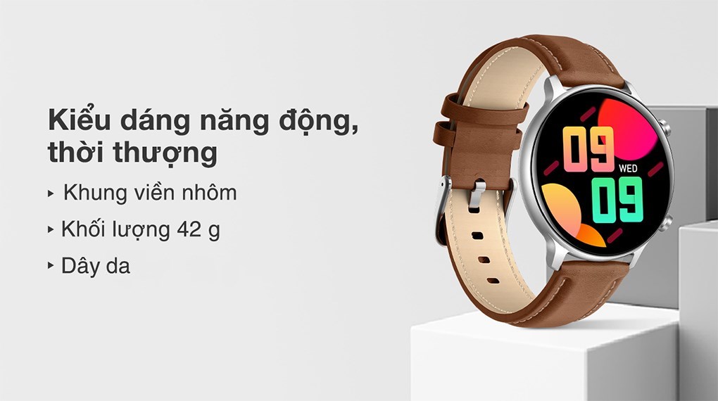 Đồng hồ thông minh BeFit Sporty 2 44.5mm Nâu
