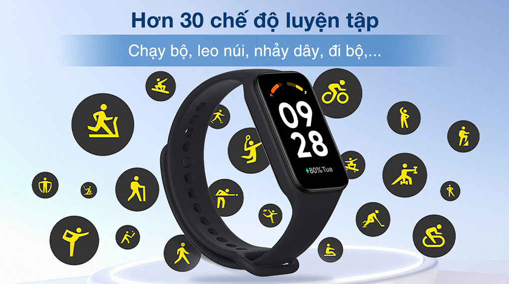 Vòng đeo tay thông minh Redmi Band 2 - Các chế độ thể thao