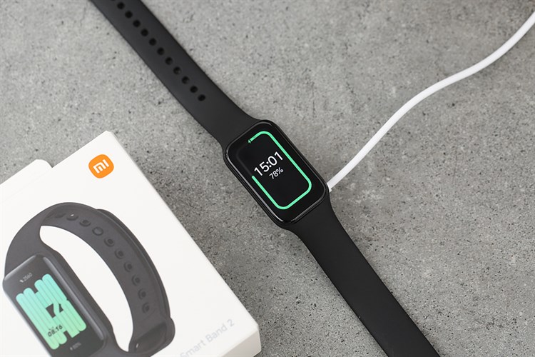 Vòng đeo tay thông minh Xiaomi Redmi Band 2 Màu Đen