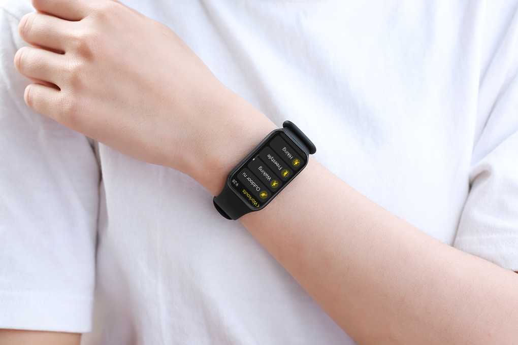 Vòng đeo tay thông minh Xiaomi Redmi Band 2 Màu Đen