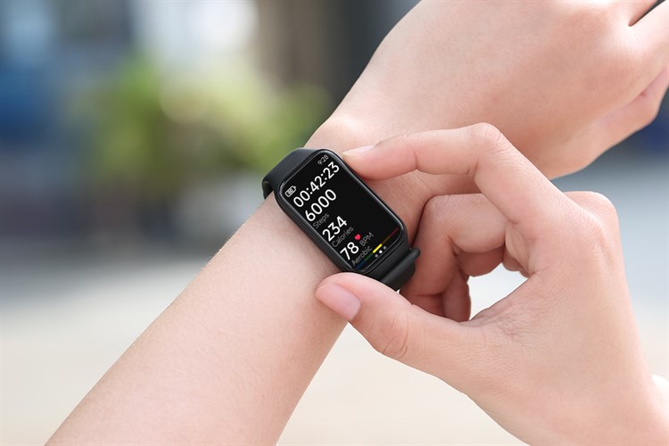 Vòng đeo tay thông minh Xiaomi Redmi Band 2 Màu Đen