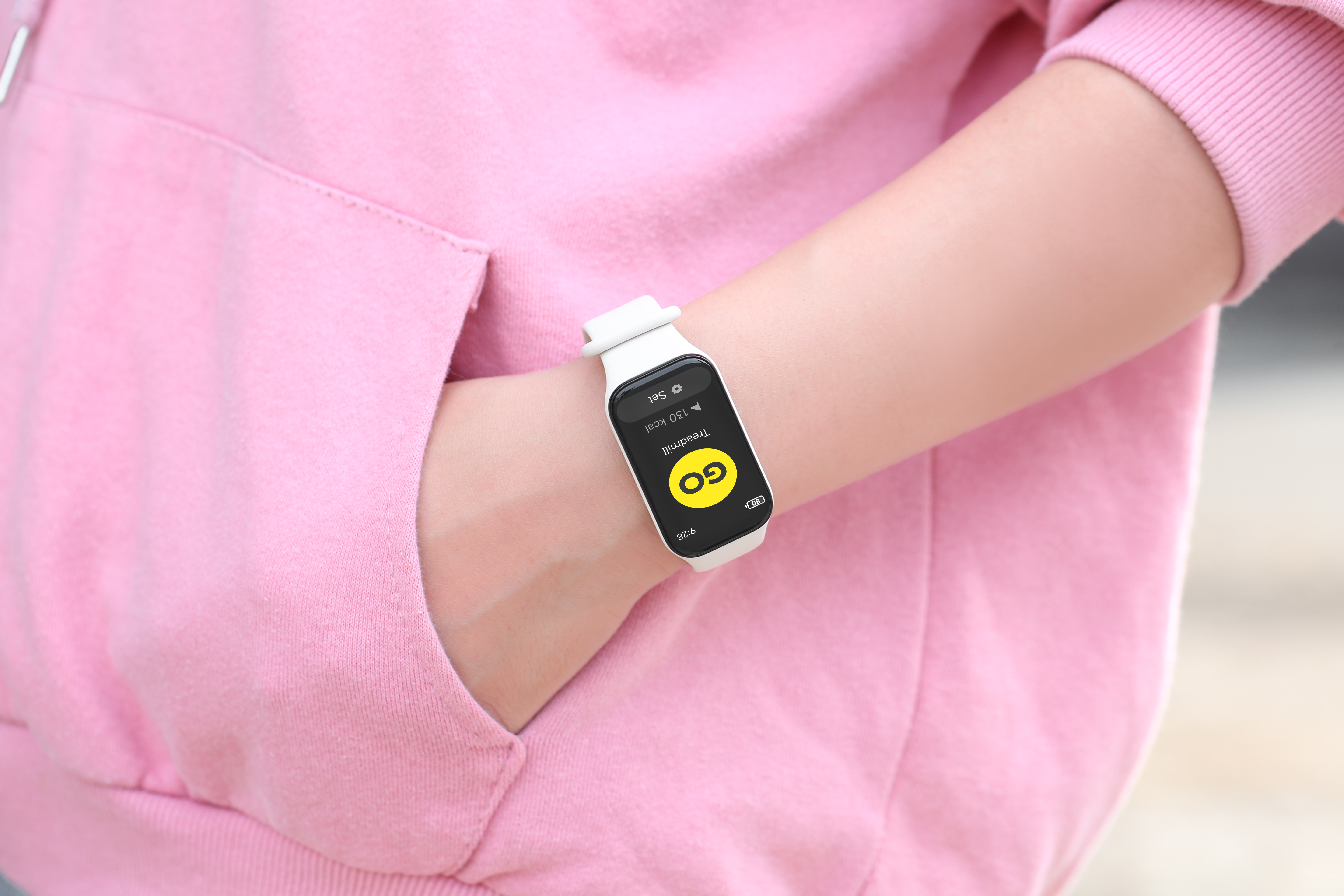 Vòng đeo tay thông minh Xiaomi Redmi Band 2 Màu Trắng