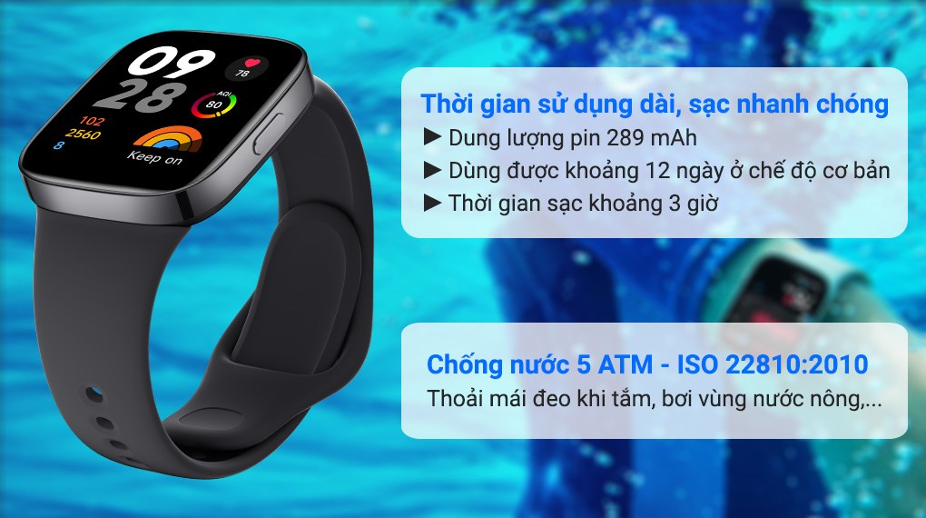 Đồng hồ thông minh Xiaomi Redmi Watch 3 42.6mm
