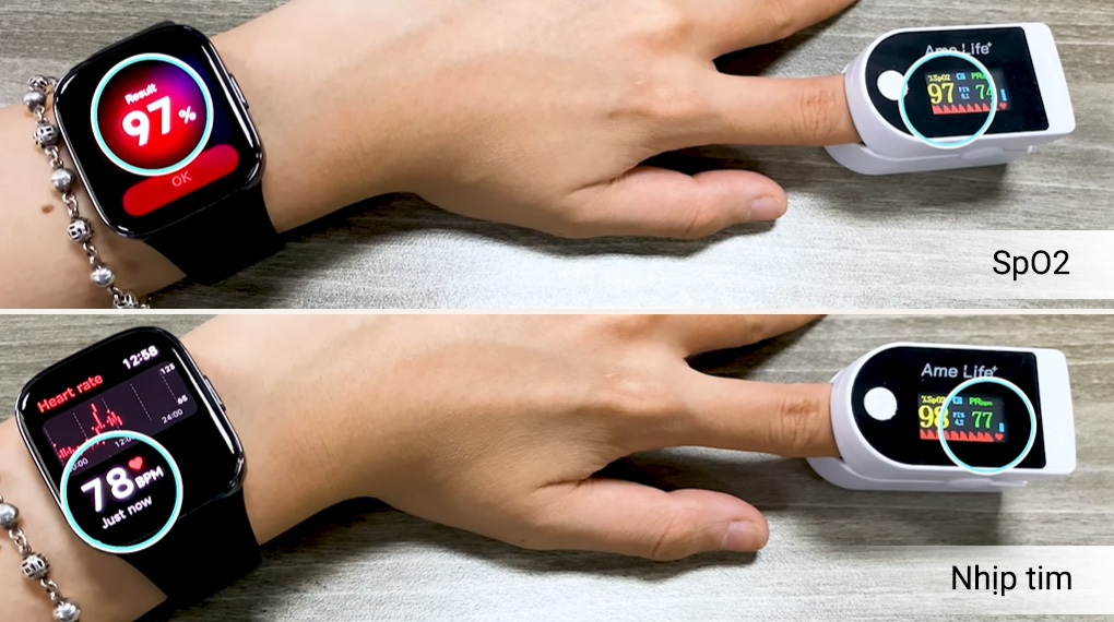 Xiaomi Redmi Watch 3 - Đo nhịp tim và SpO2