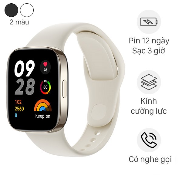 Xiaomi Redmi Watch 3: Với những tính năng thông minh vượt trội, màn hình sắc nét và thiết kế tinh tế, chiếc đồng hồ thông minh Xiaomi Redmi Watch 3 chắc chắn sẽ là một lựa chọn tuyệt vời cho những ai yêu thích công nghệ và đam mê thể thao. Hãy cùng xem hình ảnh để khám phá những tính năng của chiếc đồng hồ này nhé!