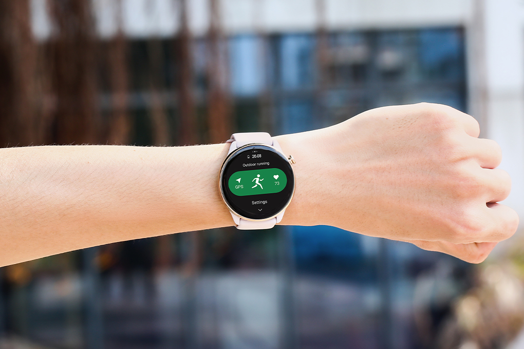 Đồng hồ thông minh Amazfit GTR mini 42.8mm Màu Trắng hồng/Hồng nude