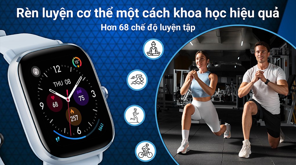 Đồng hồ thông minh Amazfit GTS 2 mini 40.5mm phiên bản mới