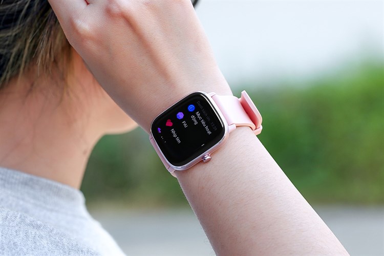 Đồng hồ thông minh Amazfit GTS 2 mini 40.5mm phiên bản mới Màu Hồng