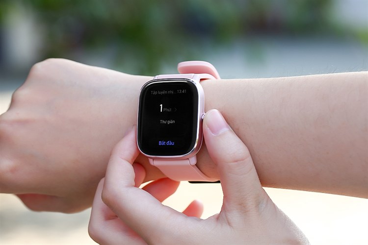 Đồng hồ thông minh Amazfit GTS 2 mini 40.5mm phiên bản mới Màu Hồng