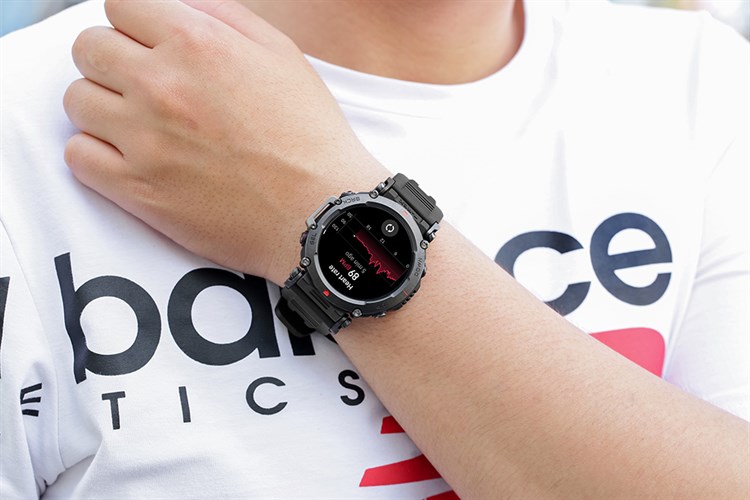 Đồng hồ thông minh Amazfit T-Rex Ultra 47.3mm Màu Đen