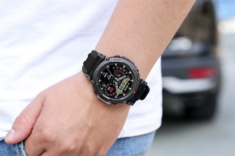 Đồng hồ thông minh Amazfit T-Rex Ultra 47.3mm Màu Đen