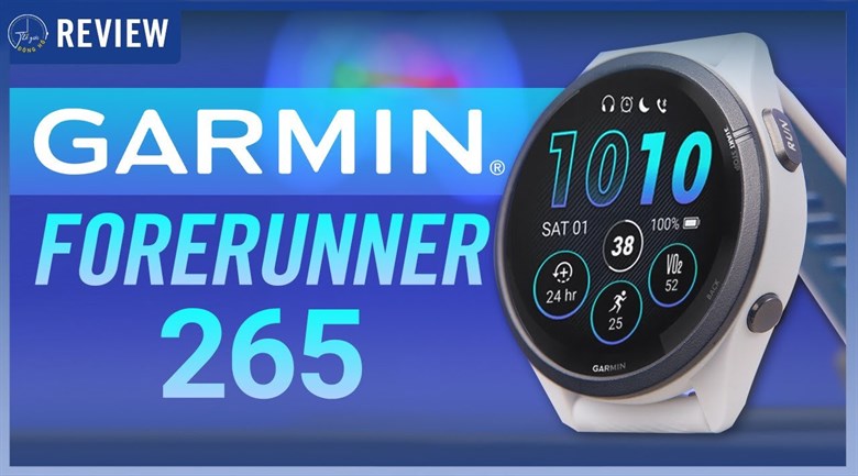 Đồng hồ thông minh Garmin Forerunner 265 Music 46.1mm