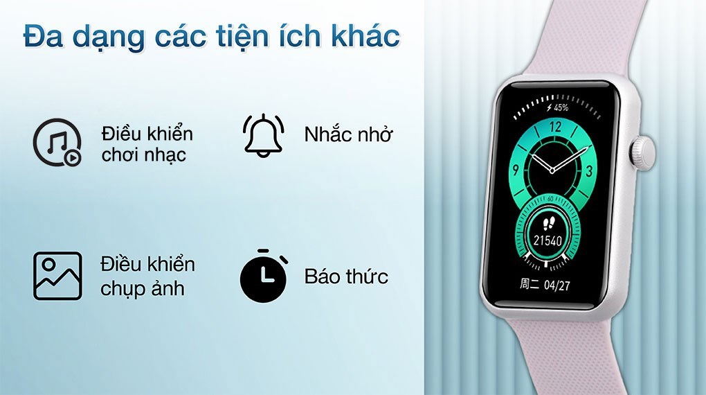 BeFit WatchFit 46.7mm dây silicone