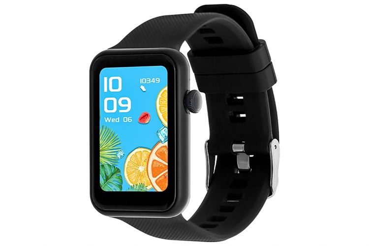 BeFit WatchFit 46.7mm dây silicone Màu Đen