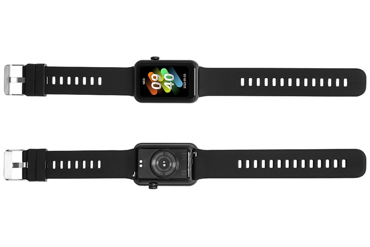 BeFit WatchFit 46.7mm dây silicone Màu Đen