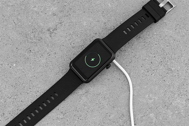 BeFit WatchFit 46.7mm dây silicone Màu Đen