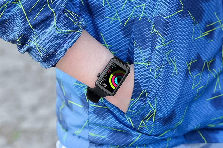 BeFit WatchFit 46.7mm dây silicone Màu Đen