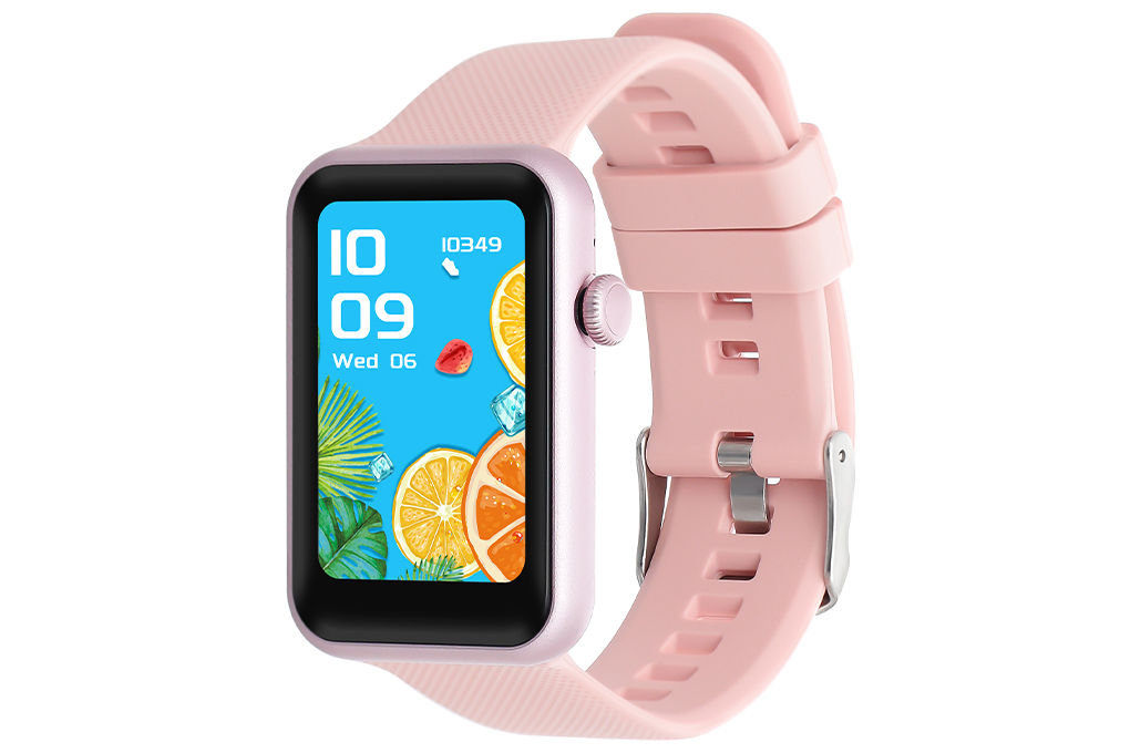 BeFit WatchFit 46.7mm dây silicone Màu Hồng