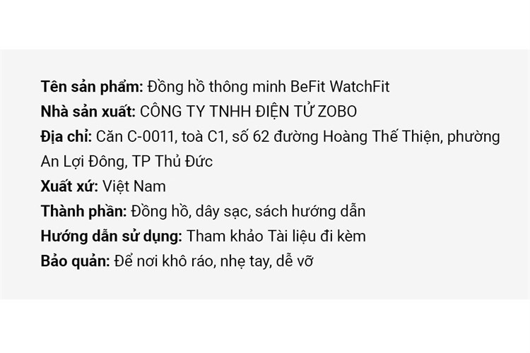 BeFit WatchFit 46.7mm dây silicone Màu Tím