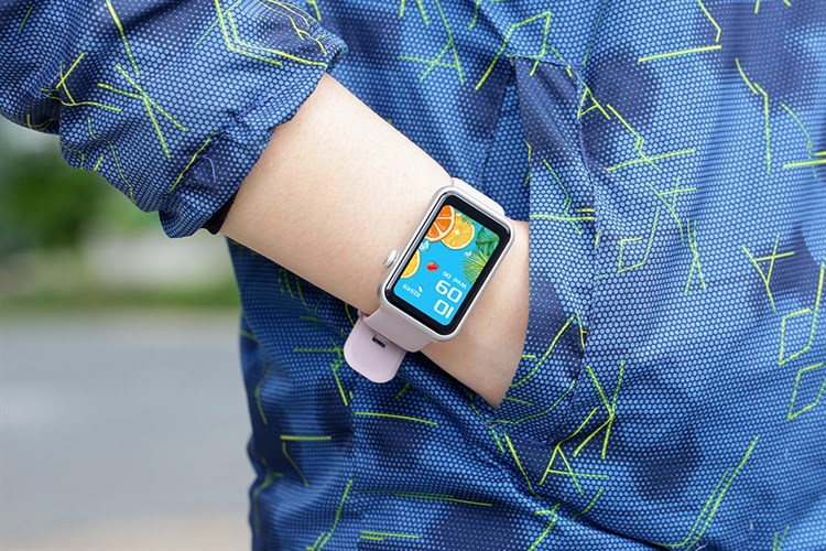 BeFit WatchFit 46.7mm dây silicone Màu Tím