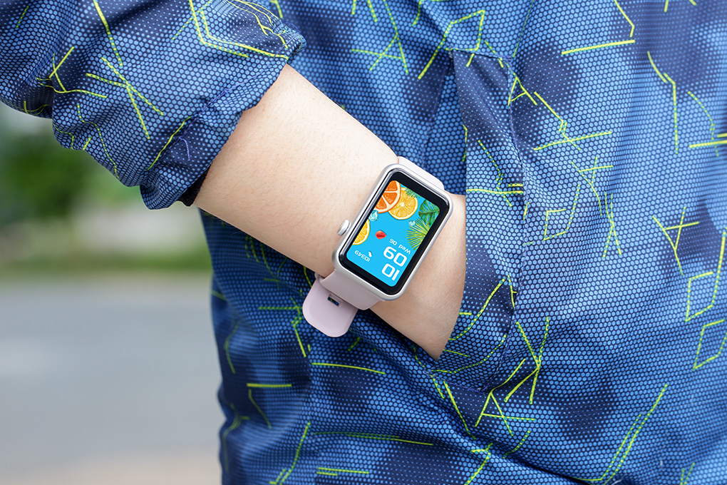 BeFit WatchFit 46.7mm dây silicone Màu Tím