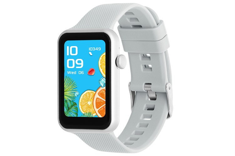 BeFit WatchFit 46.7mm dây silicone Màu Xám