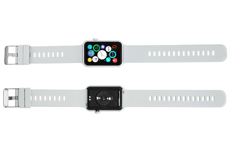 BeFit WatchFit 46.7mm dây silicone Màu Xám