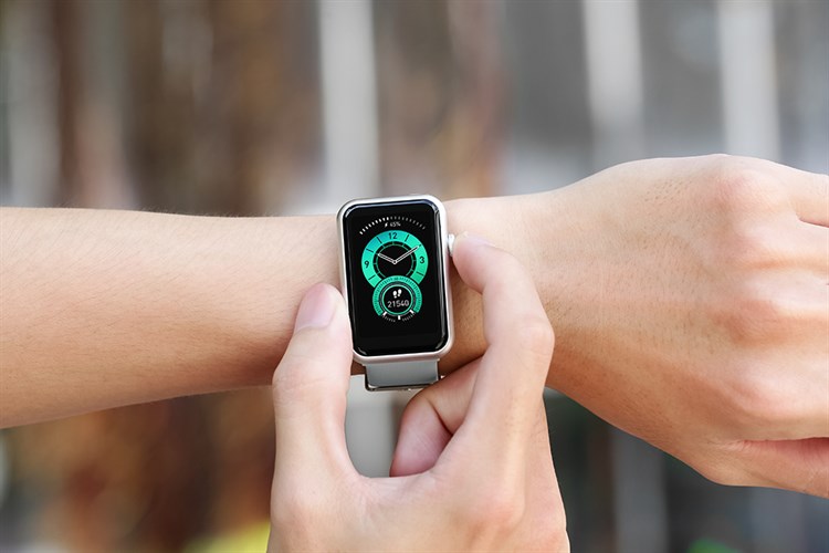 BeFit WatchFit 46.7mm dây silicone Màu Xám