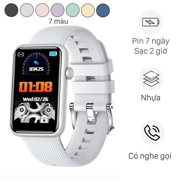 BeFit WatchFit 46.7mm dây silicone