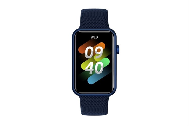 BeFit WatchFit 46.7mm dây silicone Màu Xanh Dương