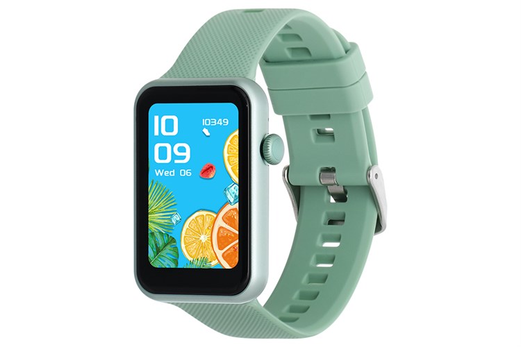 BeFit WatchFit 46.7mm dây silicone Màu Xanh lá