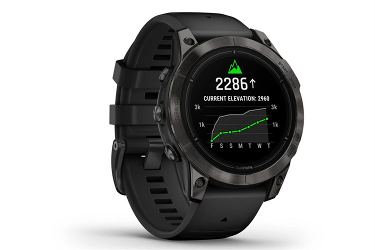Đồng hồ thông minh Garmin Fenix 7 Pro Solar Titanium 47mm Màu Đen