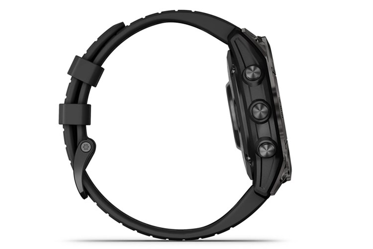 Đồng hồ thông minh Garmin Fenix 7 Pro Solar Titanium 47mm Màu Đen