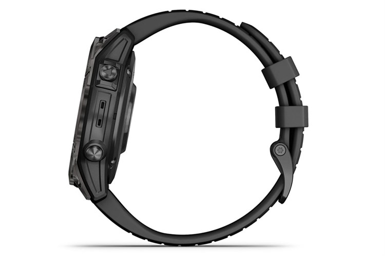 Đồng hồ thông minh Garmin Fenix 7 Pro Solar Titanium 47mm Màu Đen