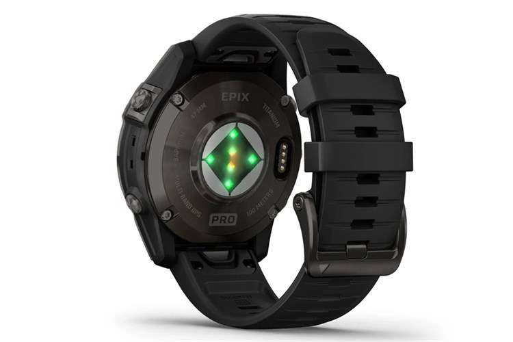 Đồng hồ thông minh Garmin Fenix 7 Pro Solar Titanium 47mm Màu Đen