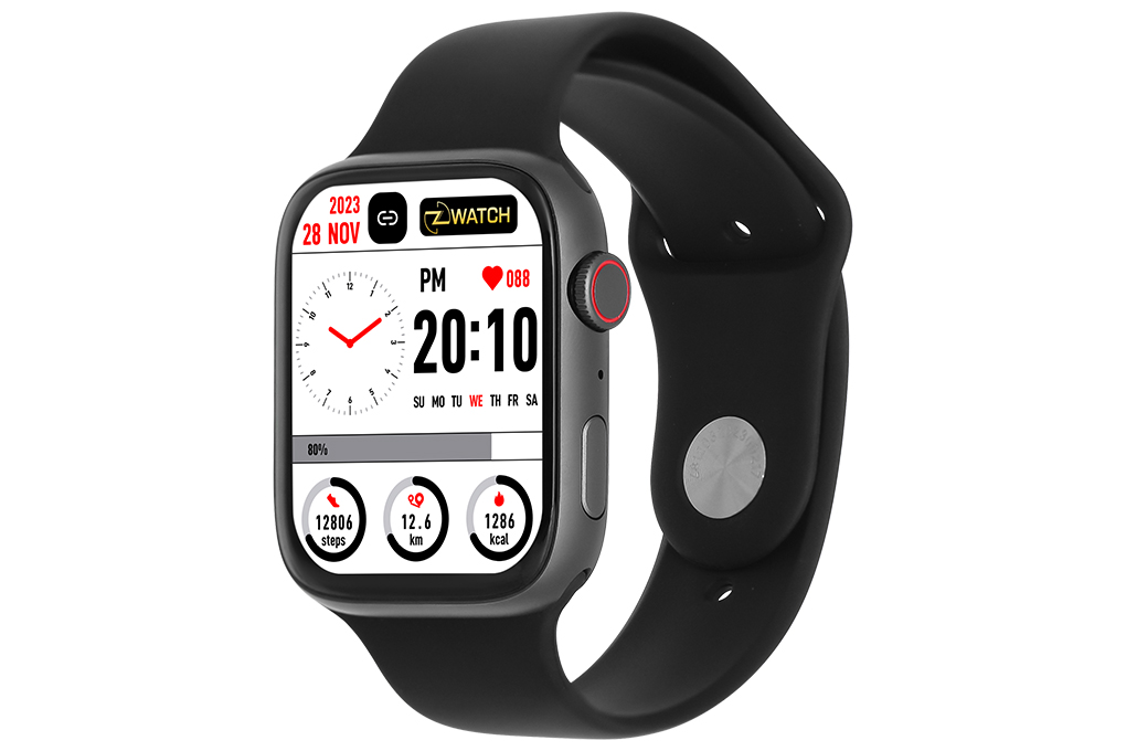 Đồng hồ thông minh Zwatch Z8 45mm Màu Đen