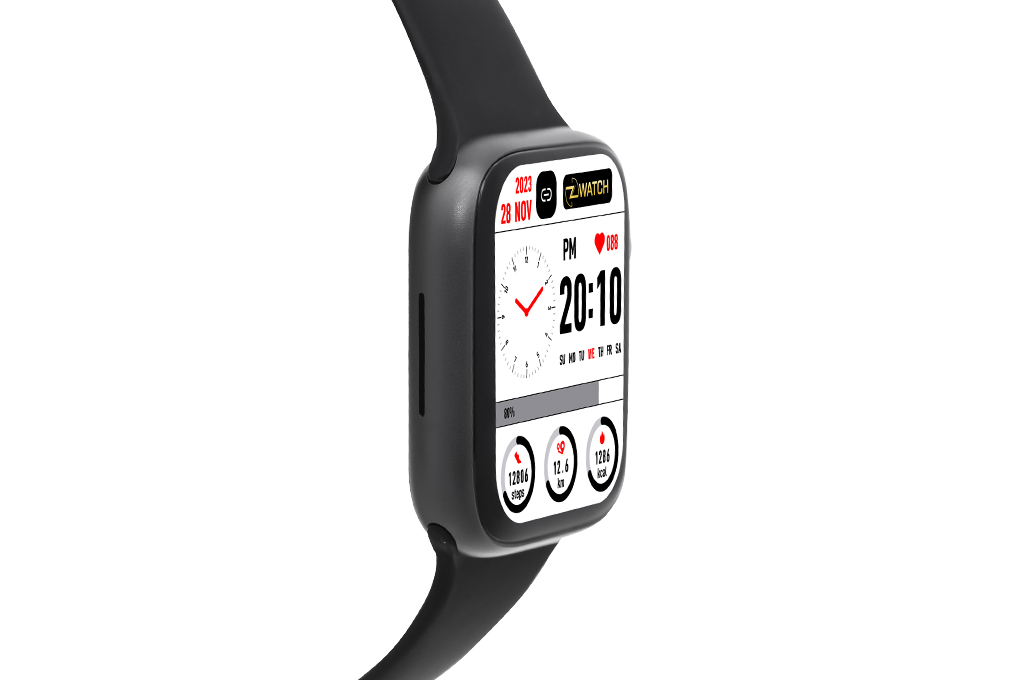 Đồng hồ thông minh Zwatch Z8 45mm Màu Đen